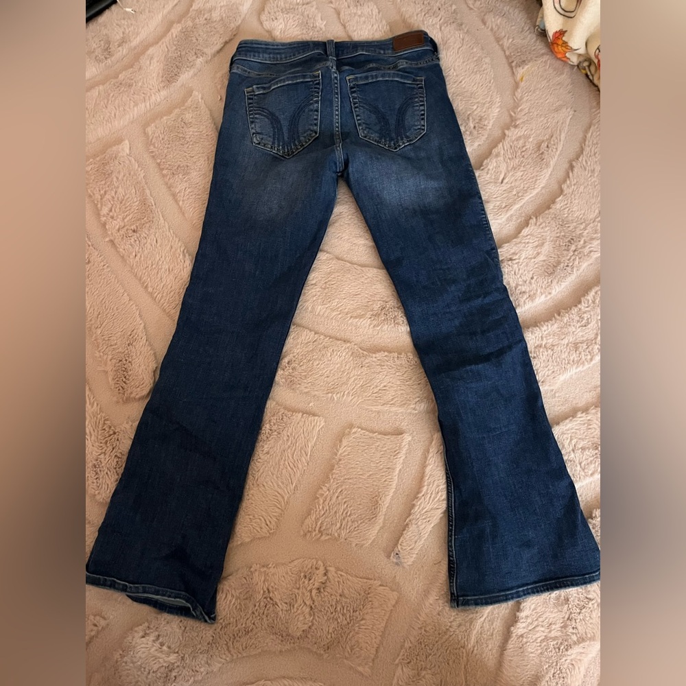 Blue Flared Jeans